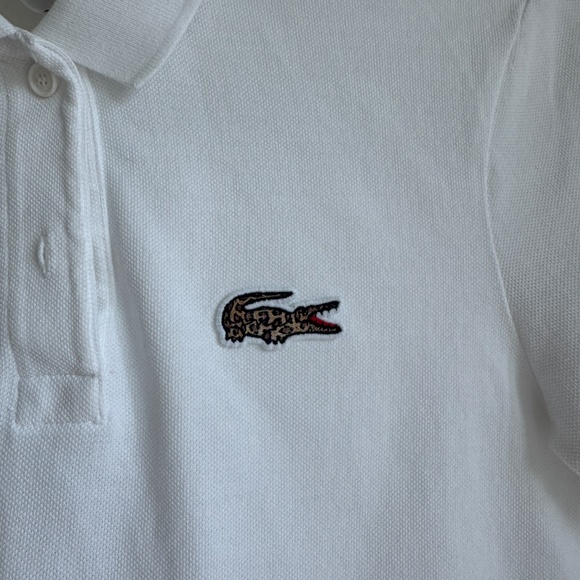 Lacoste White Polo Shirt for Women - Picture 4 of 5